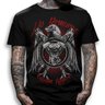 01 camiseta preta v twin cam aguia kustom kuture no remorse