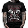 06 camiseta preta mecanico custom garage auto partno remorse