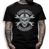 02 camiseta preta custom rebel skull helmet no remorse
