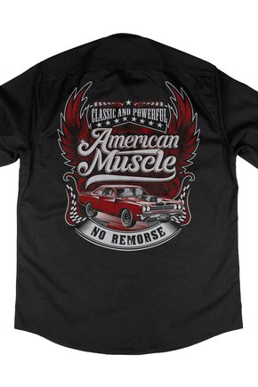 camisa 013 american muscle